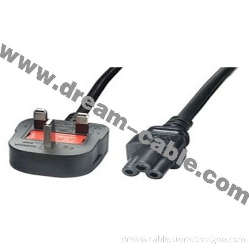 1.5m UK Power Cable with Cloverleaf Pigtail (YTX112)